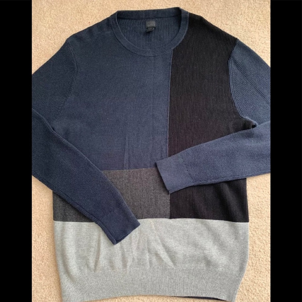 NWOT 14th & Union Men’s Sweater Multi Color   Med